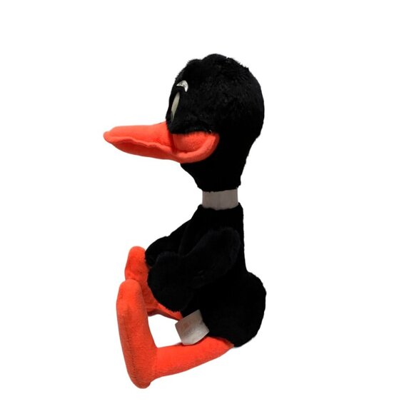 Vintage Warner Bros Daffy Duck Large Plush Vintage Mighty Star Posable Legs - Picture 5 of 9